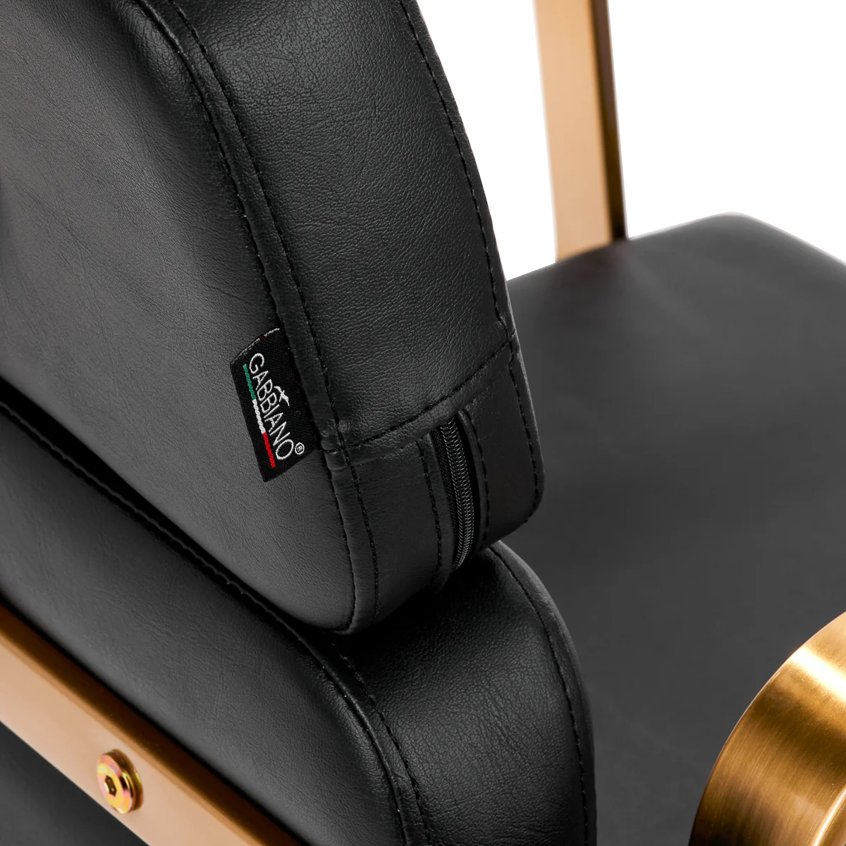 Gabbiano Porto-GM Hairdressing Chair Black - Image 2
