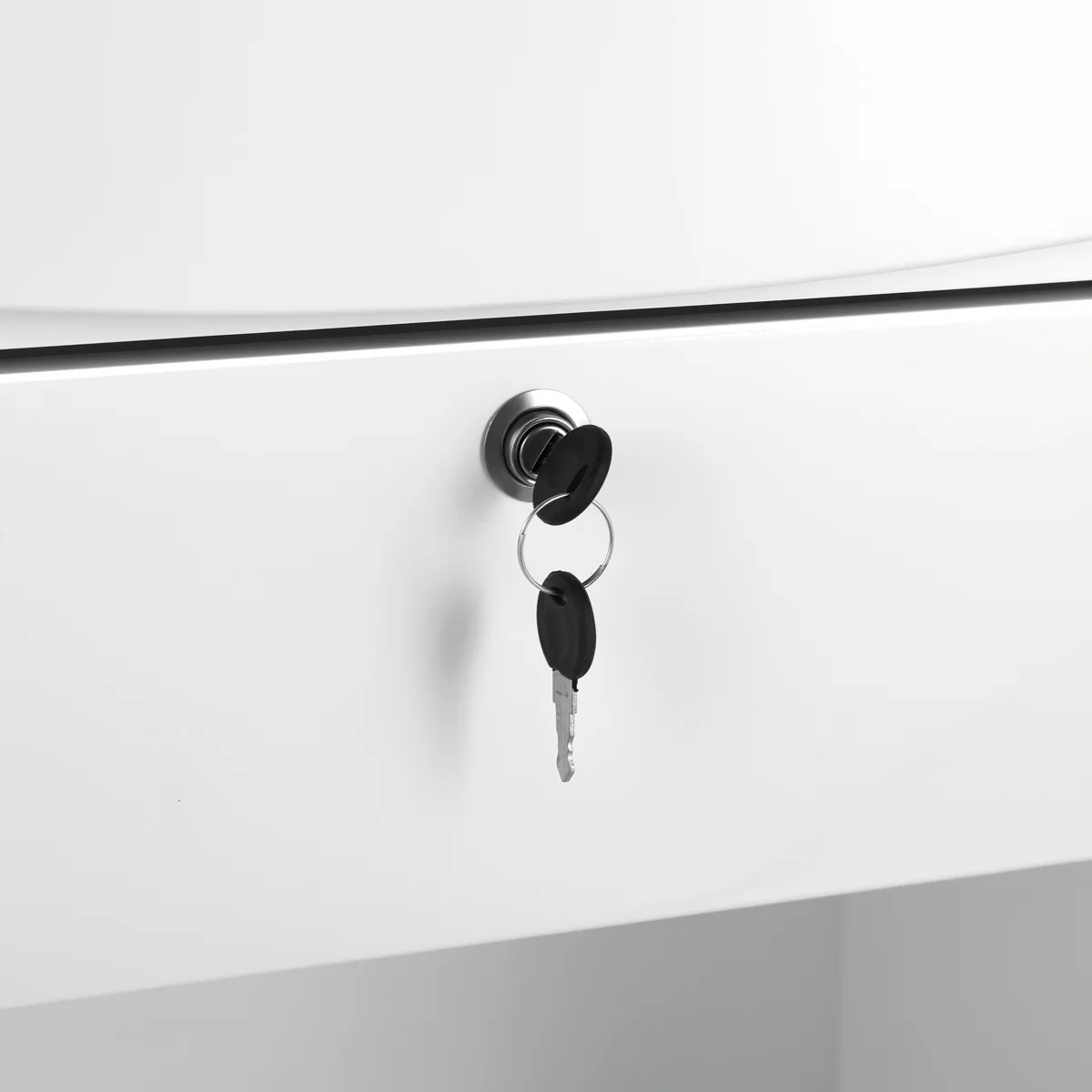 Gabbiano Reception Desk G26W White - Image 5