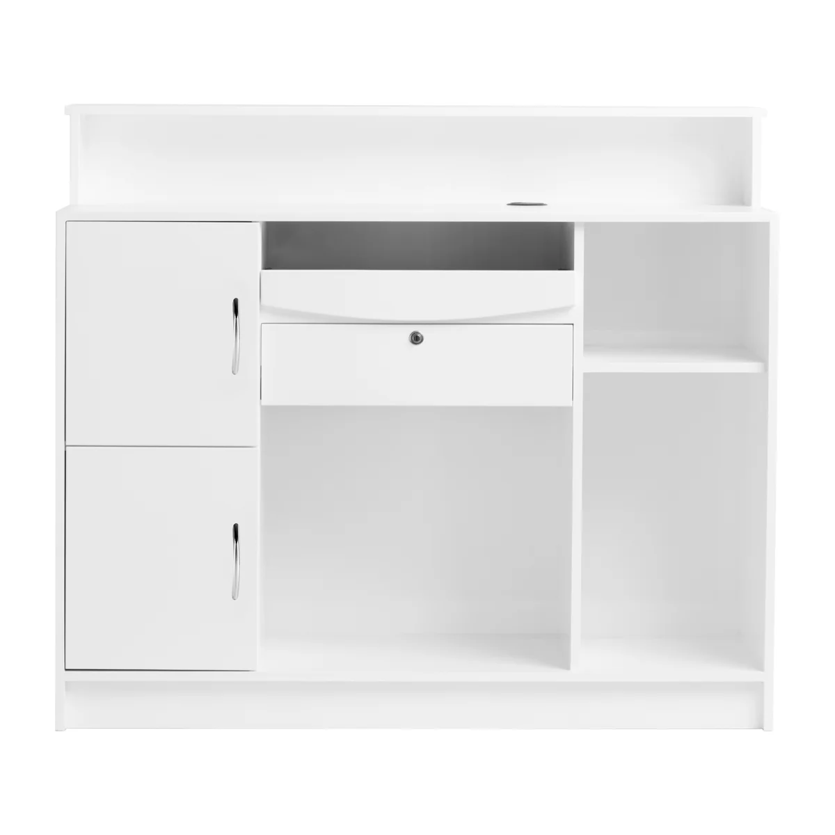 Gabbiano Reception Desk G26W White - Image 8