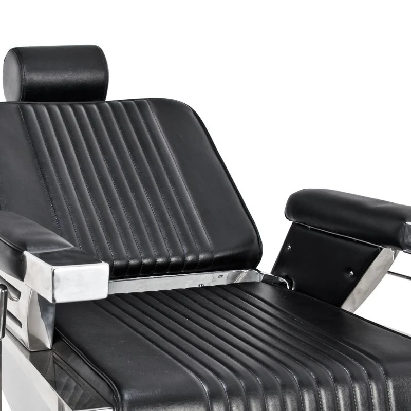 Gabbiano royal black barber chair - Image 9