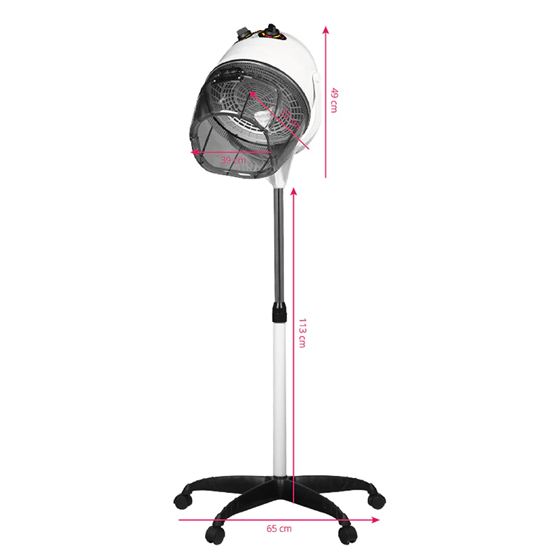 Gabbiano Standing Dryer 1600 One Speed White - Image 2