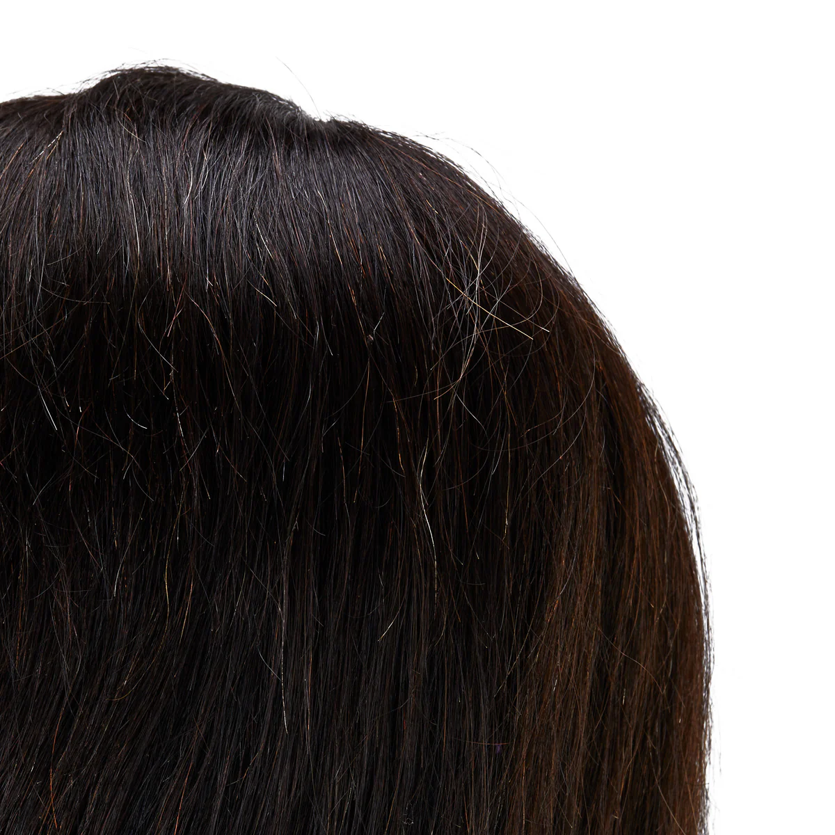 Gabbiano WZ4 Training Head With Beard, Natural Hair, Colour 1#, Length 8"+6" - Image 2