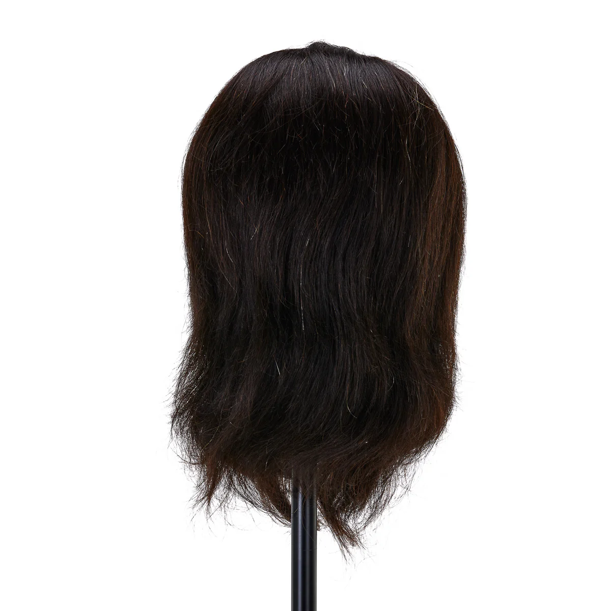 Gabbiano WZ4 Training Head With Beard, Natural Hair, Colour 1#, Length 8"+6" - Image 3