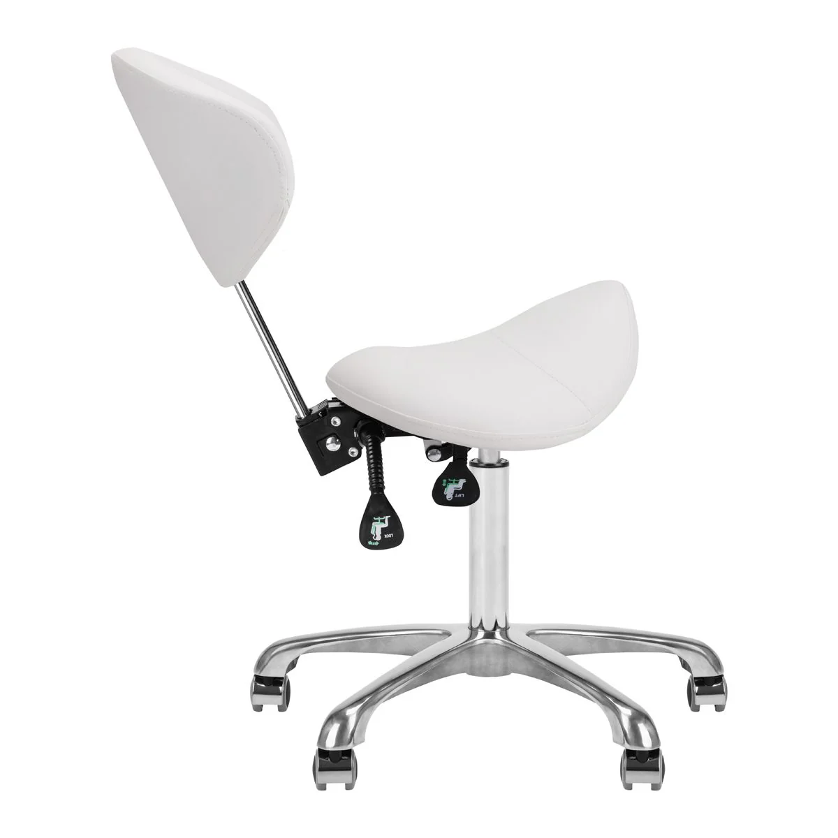 Giovanni Cosmetic Stool 1004 White - Image 8