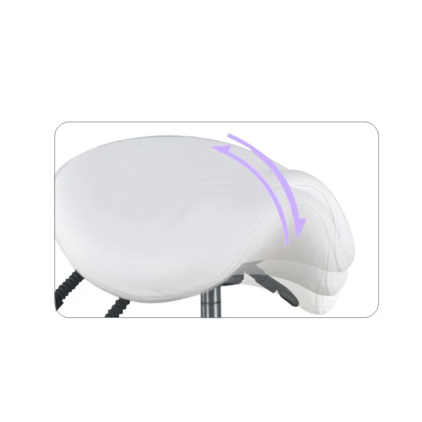 Giovanni Cosmetic Stool 1025 White - Image 4