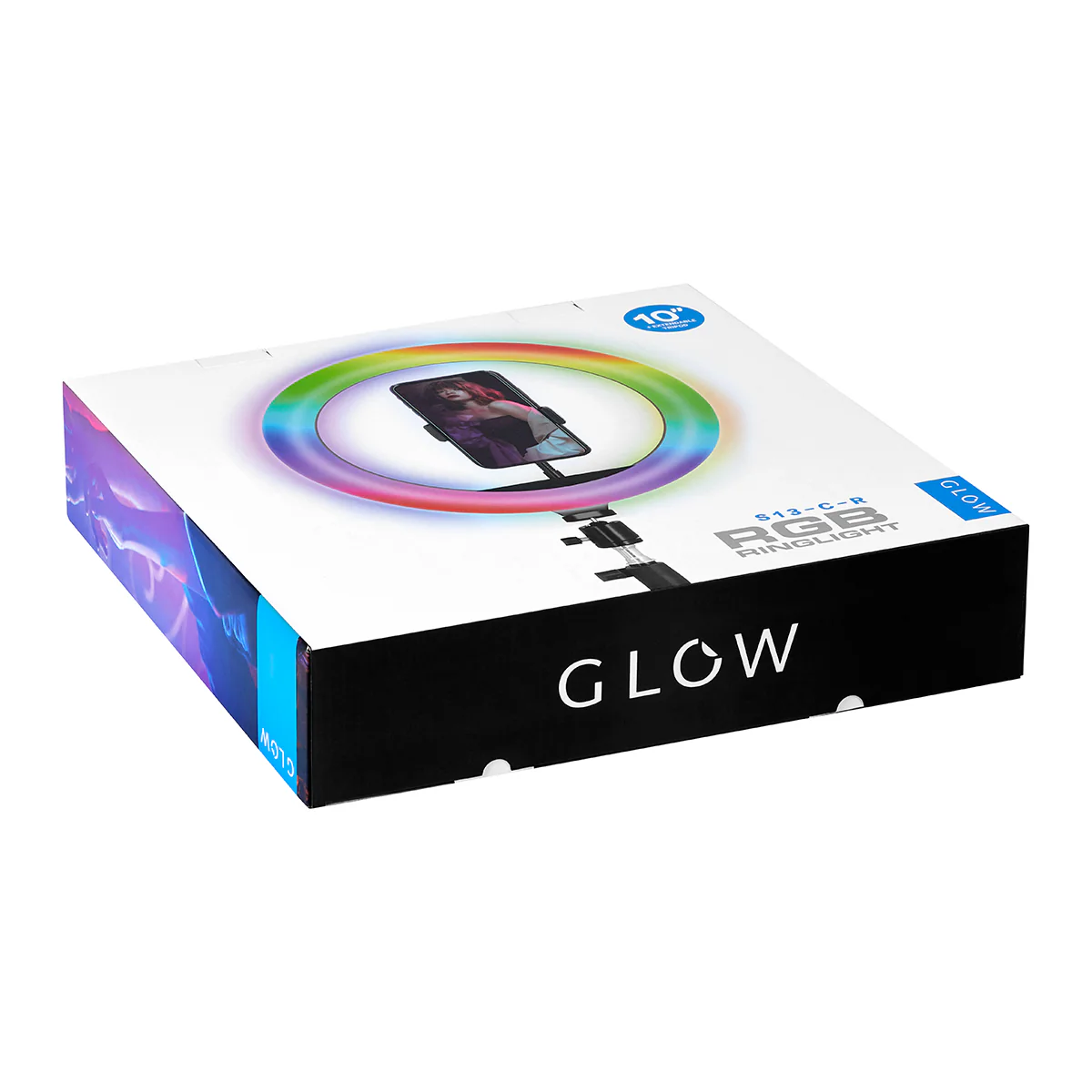 Glow Makeup Ring Lamp 10" RGB with 10W tripod - Image 12