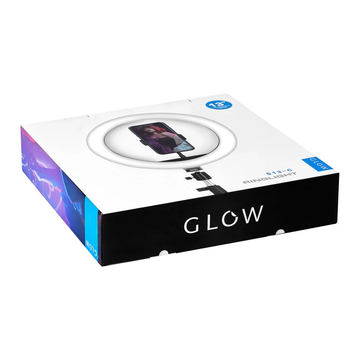 Glow Makeup Ring Lamp 13" BSC with 10W tripod - Image 14