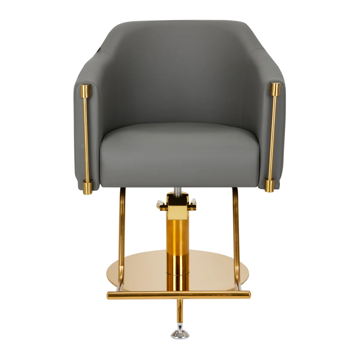 Gabbiano Hairdressing Chair Burgos Gold Gray - Image 7