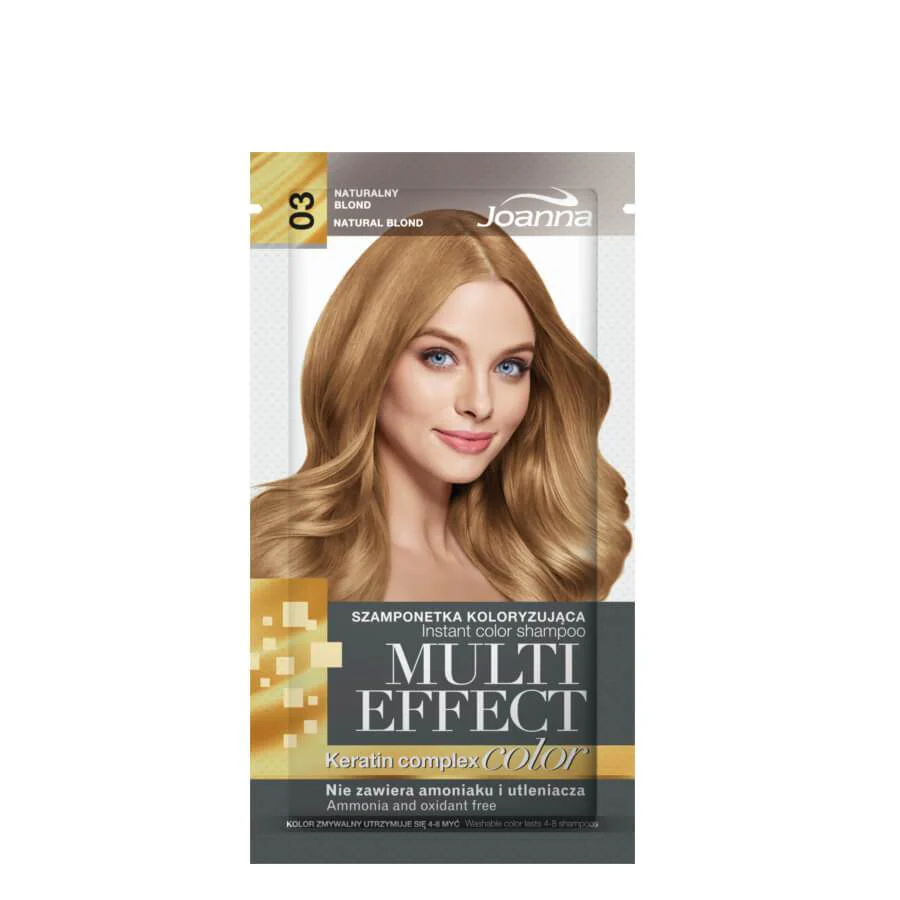 Joanna Multi-Effect Instant Color Hair Shampoo Ammonia-Free - Image 5