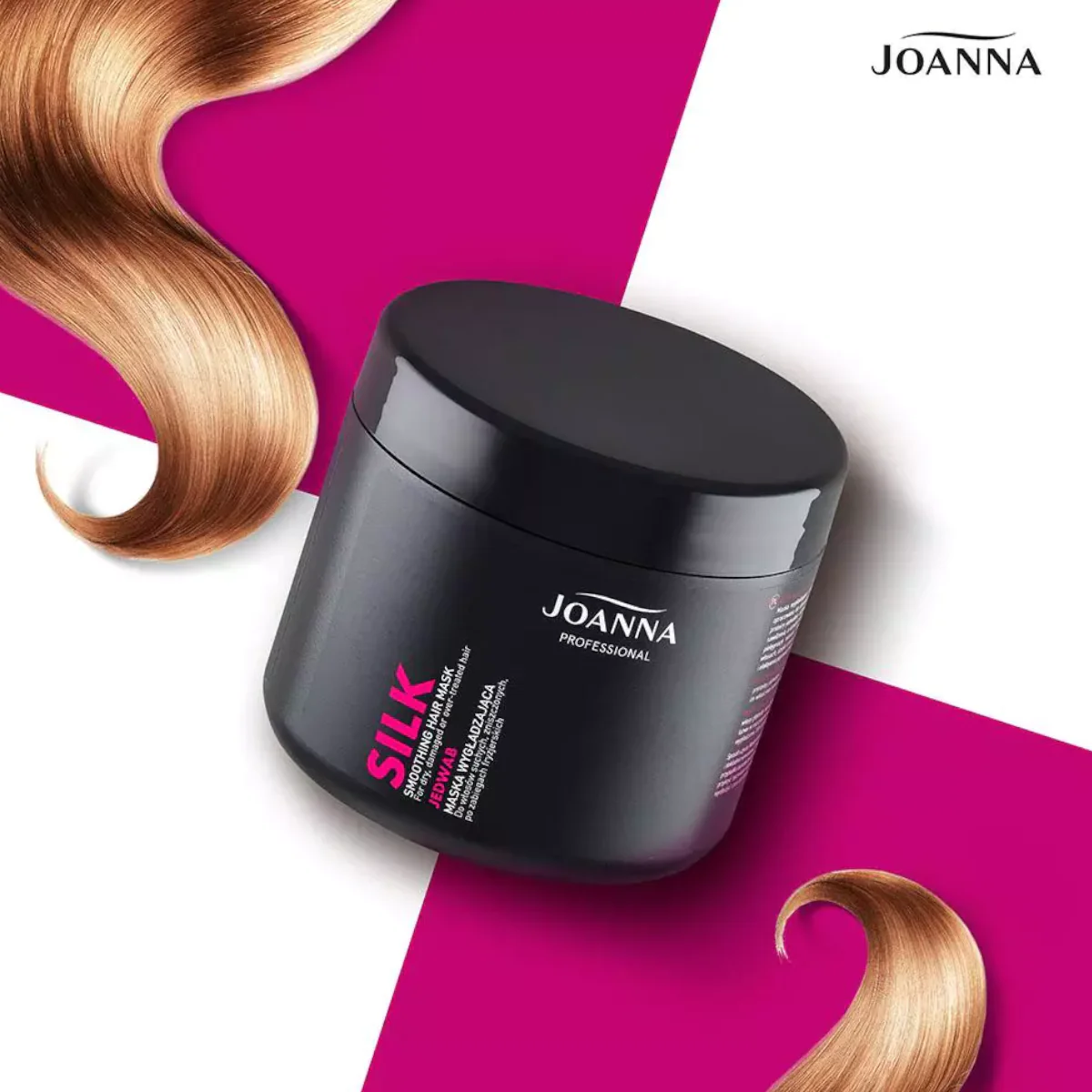 Joanna Professional Silk Smoothing Hair Mask for Dry & Damaged Hair - Image 3