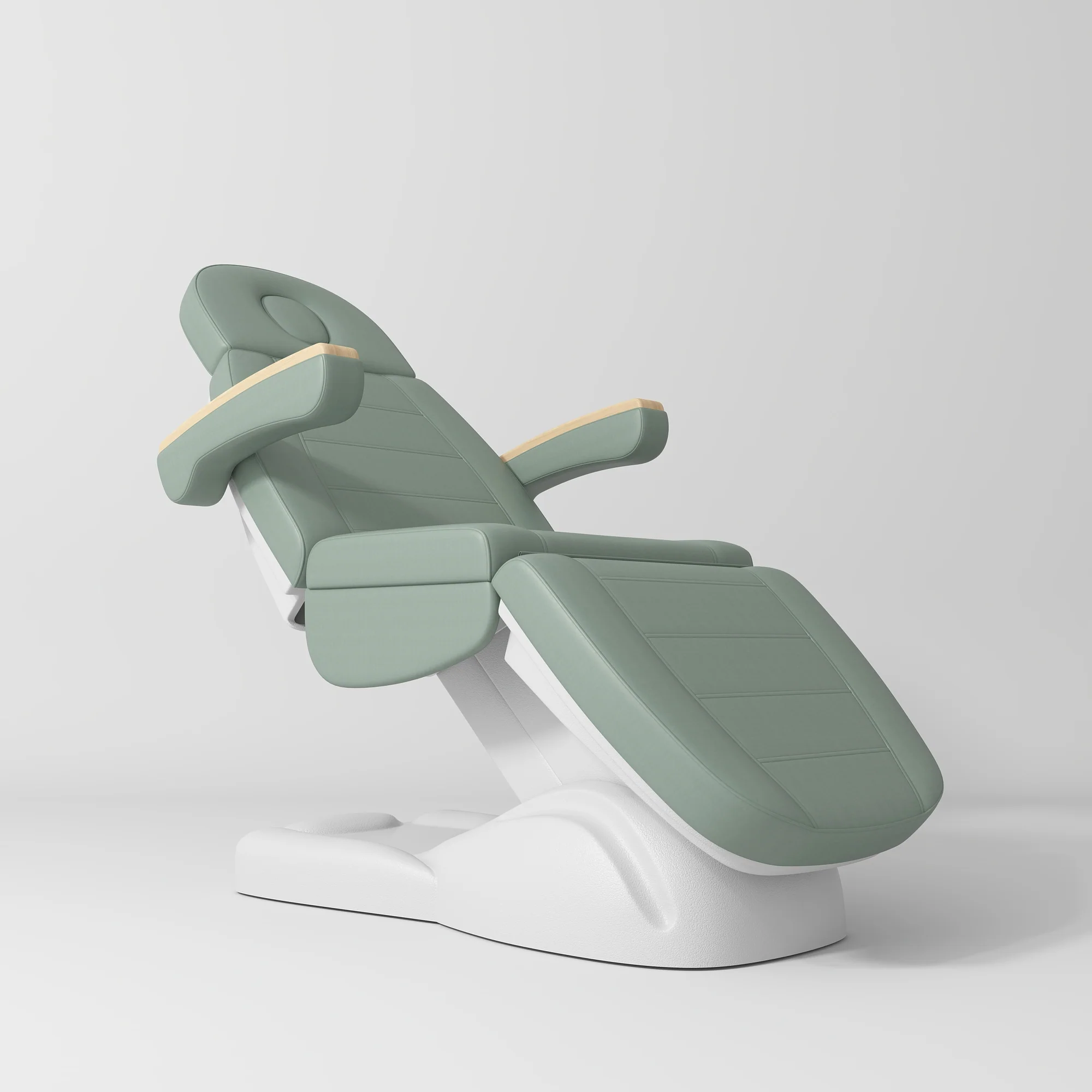 Manufakturo Grace Electric Beauty Bed - 3 Motors Olive