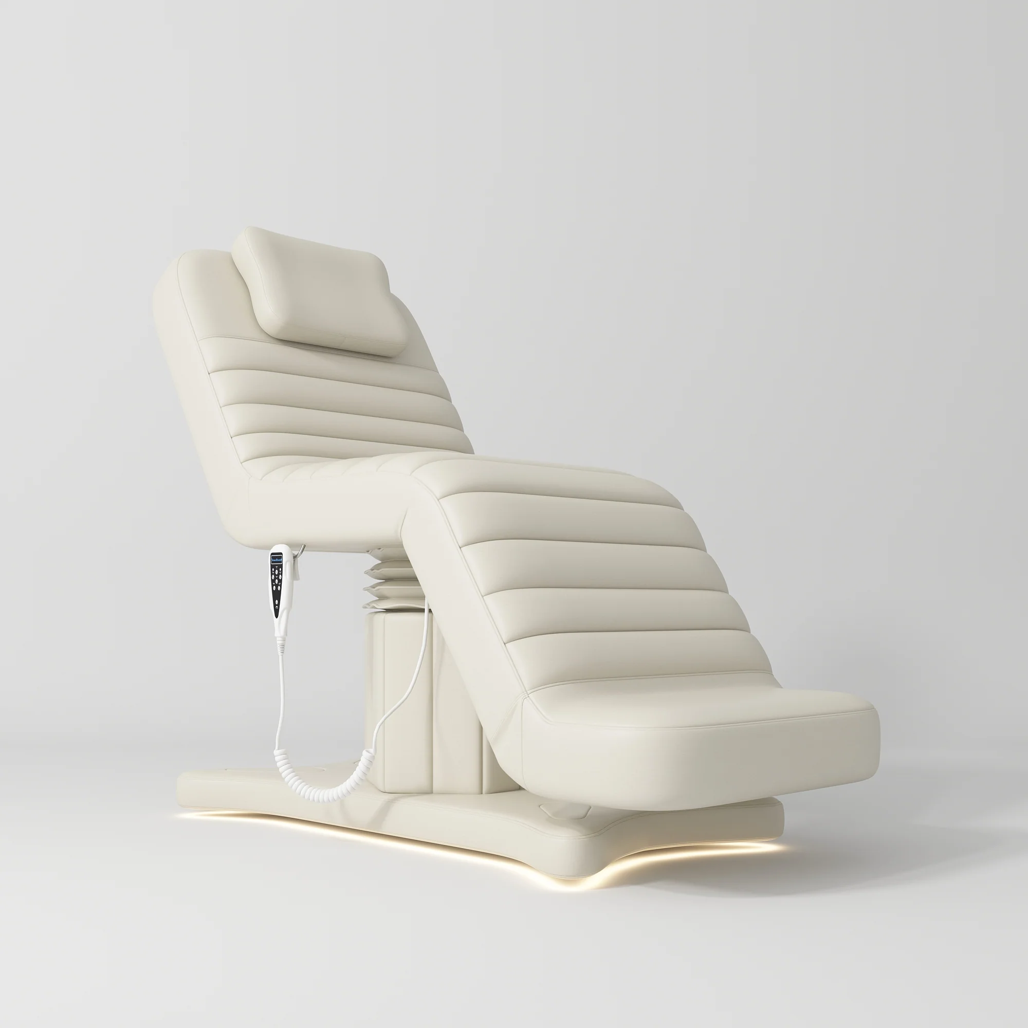 Manufakturo Grandeur Creamy The Complete Studio Set - Beauty Bed, Chair, Moonlight & Trolley - Image 2