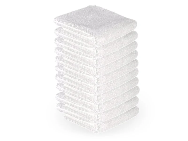 Microfiber Towel 73x40cm 10pcs White