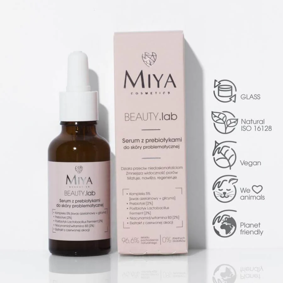 Miya Cosmetics BEAUTYlab Face Serum with Prebiotics - Image 3