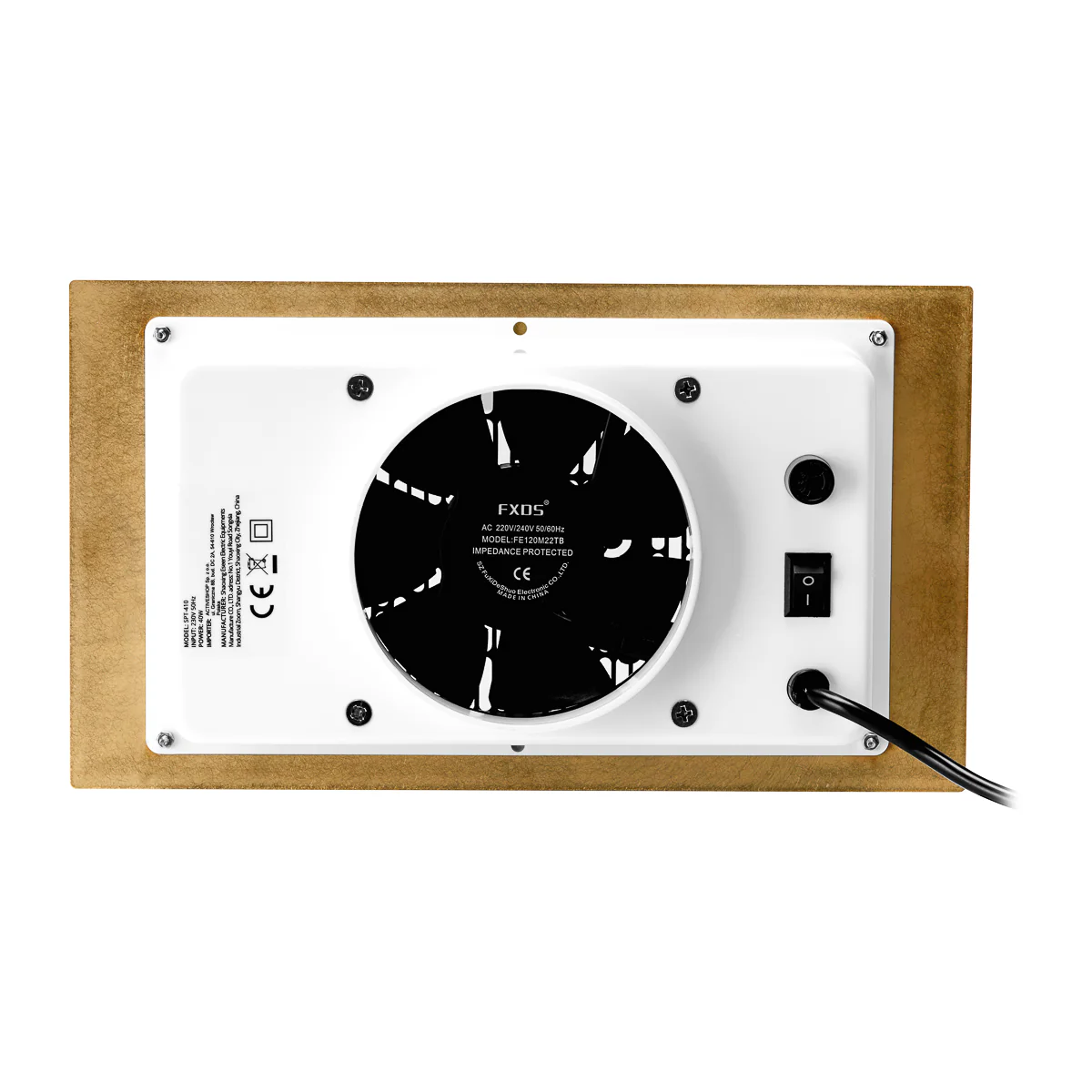 Momo S-41 Built-In Dust Absorber Gold - Image 5