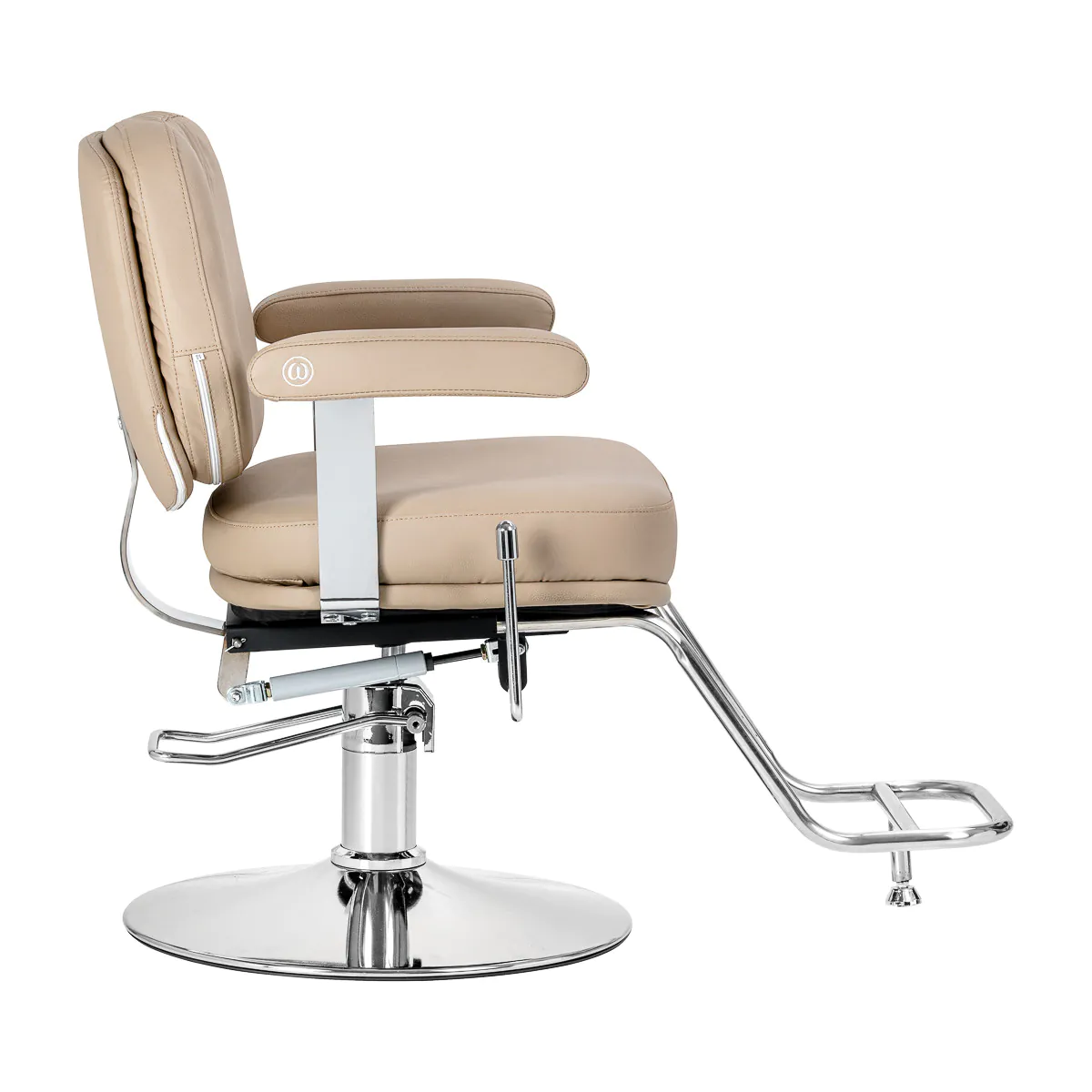 Omega Hairdressing Chair Astra Plus Beige - Image 2