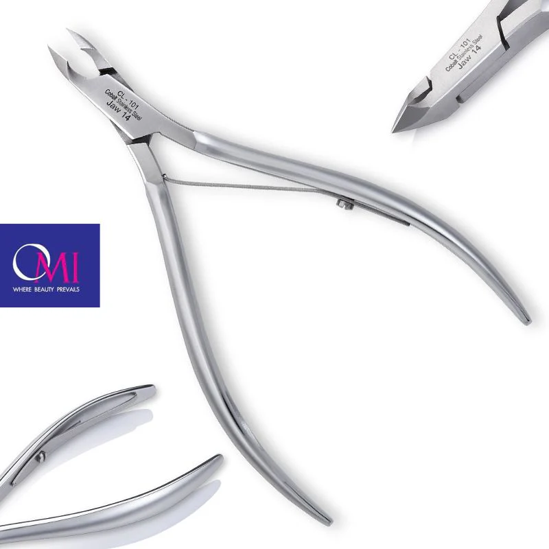 Omi pro-line clippers cl-101 cuticle nipper jaw12 / 4mm lap joint - Image 2
