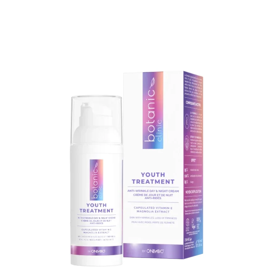 OnlyBio Botanic Clinic Youth Treatment Anti-Wrinkle Day & Night Cream - Image 3