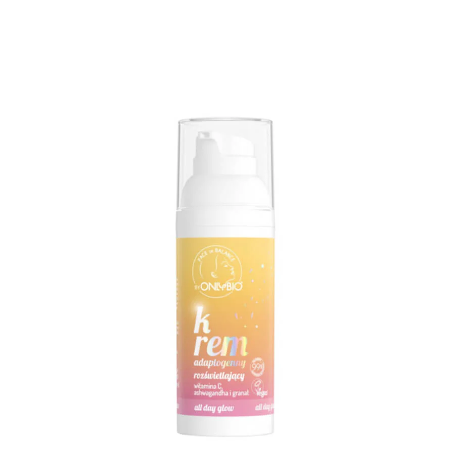 OnlyBio Face Balance Adaptogenic Brightening Face Day Cream