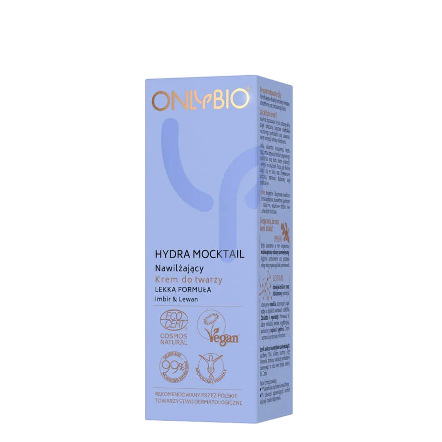 OnlyBio Hydra Mocktail Moisturizing Face Cream Light Formula - Image 2