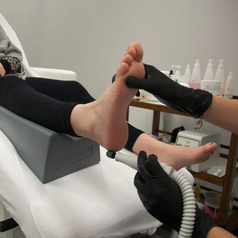 Pedicure Footrest for Beauty Bed White - Image 5