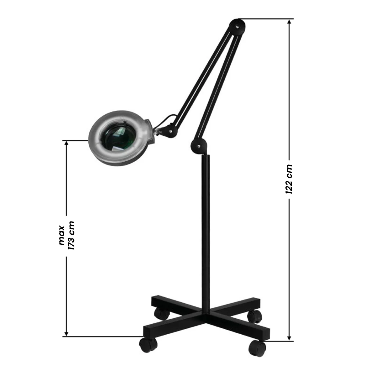 ACTIVESHOP S4 magnifier lamp + black tripod - Image 2