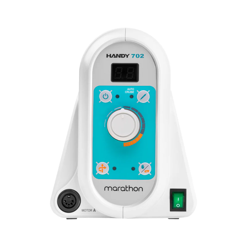 Saeyang Marathon Handy 702 Nail Drill Machine + S40-FS60N Handpiece Micromotor - Image 5