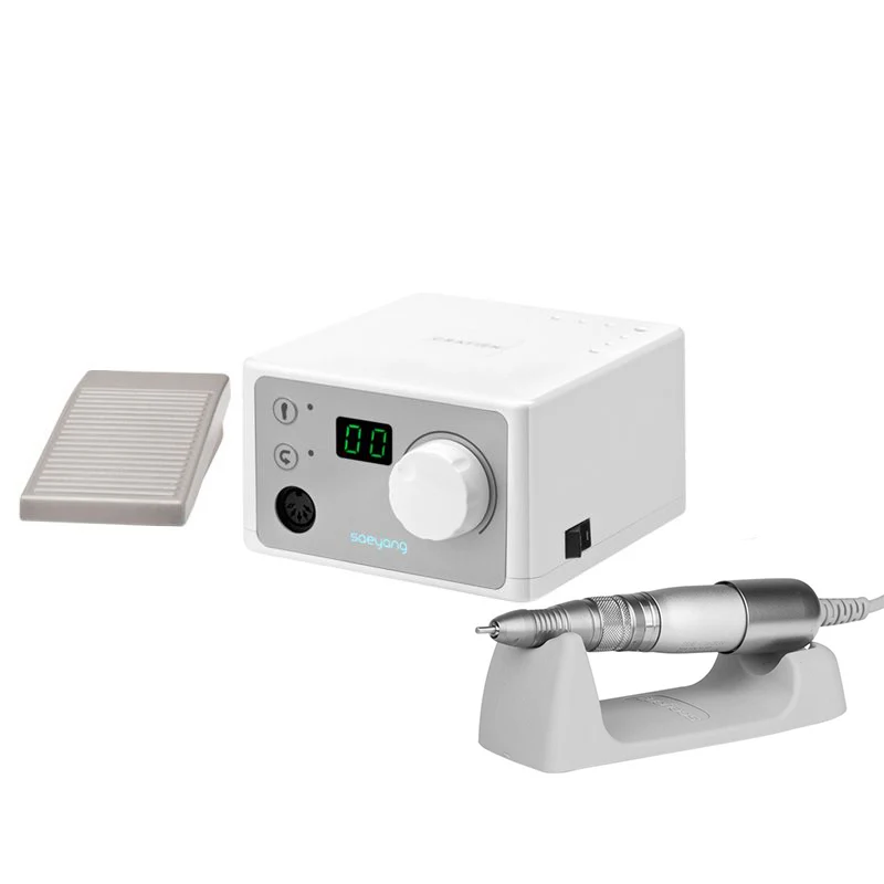 Saeyang Nail Drill Machine Marathon K35 Crafien White + SH30N - Image 2