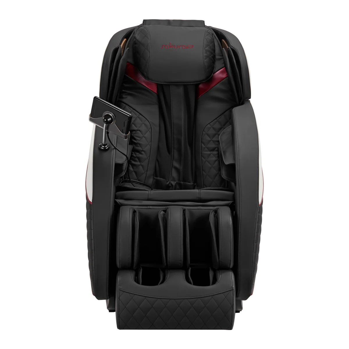 Sakura massage chair Standard 801 black and red - Image 16