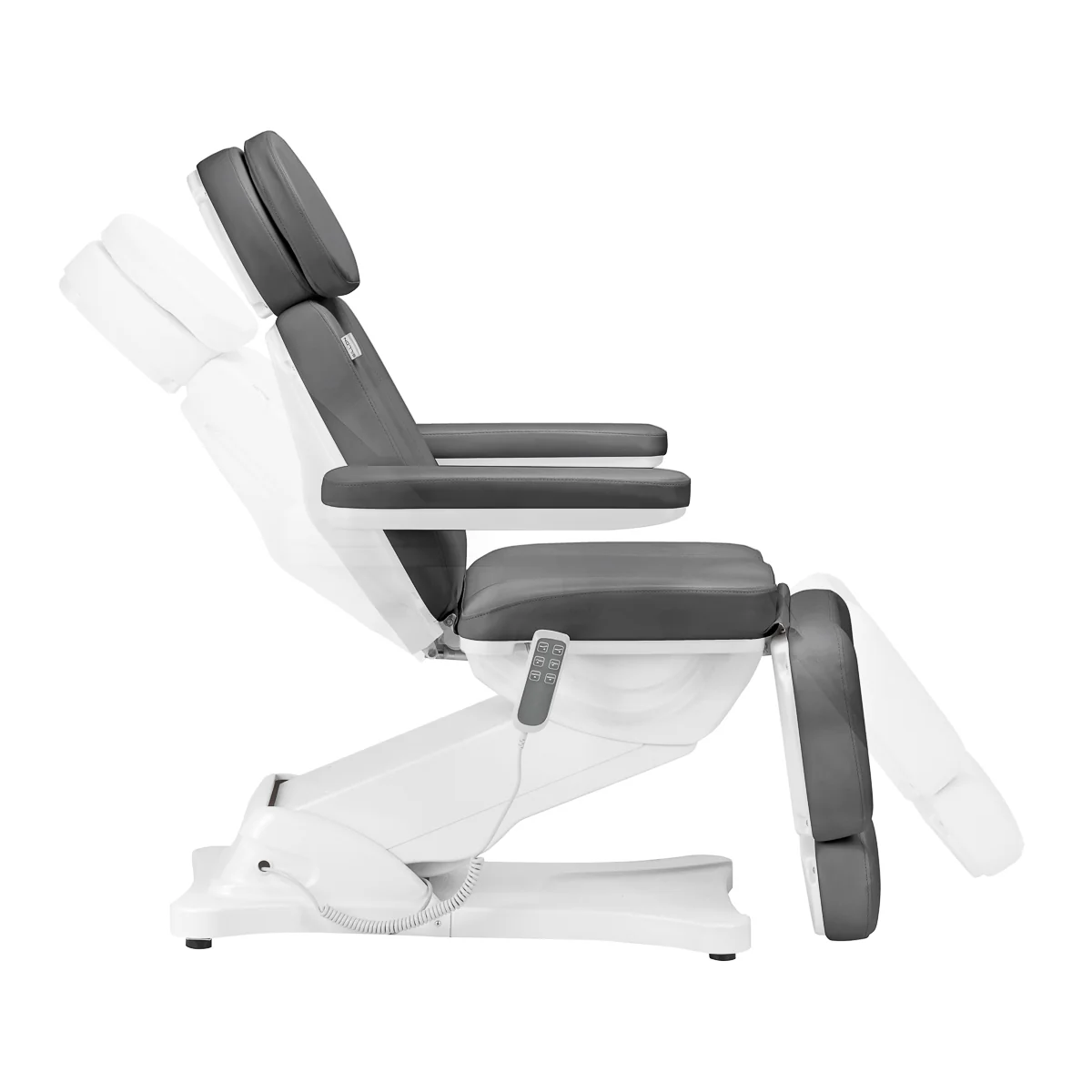 Sillon Electric Cosmetic Chair Classic 3 Motors Grey - Image 5