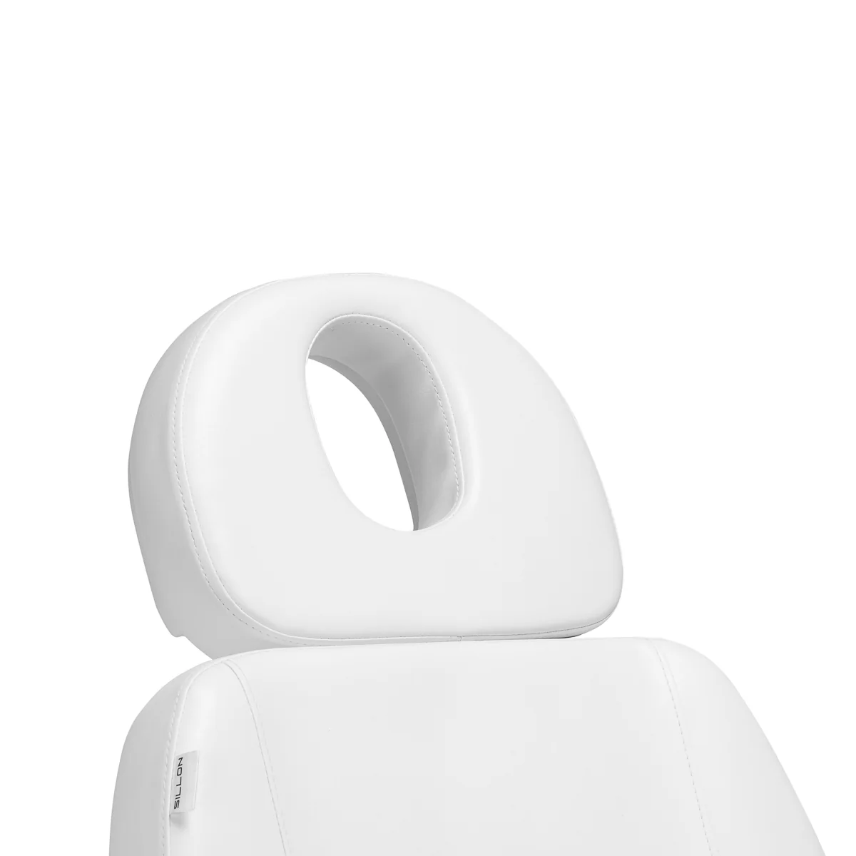 Sillon Electric Cosmetic Chair Classic 4 Motors with Cradle White - Image 12