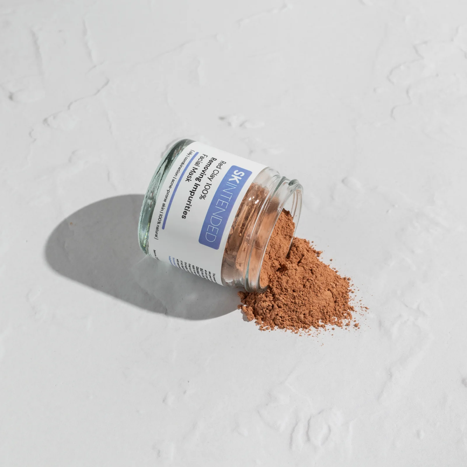 Skintended Red Clay 100% Removing Impurities Facial Mask - Image 2