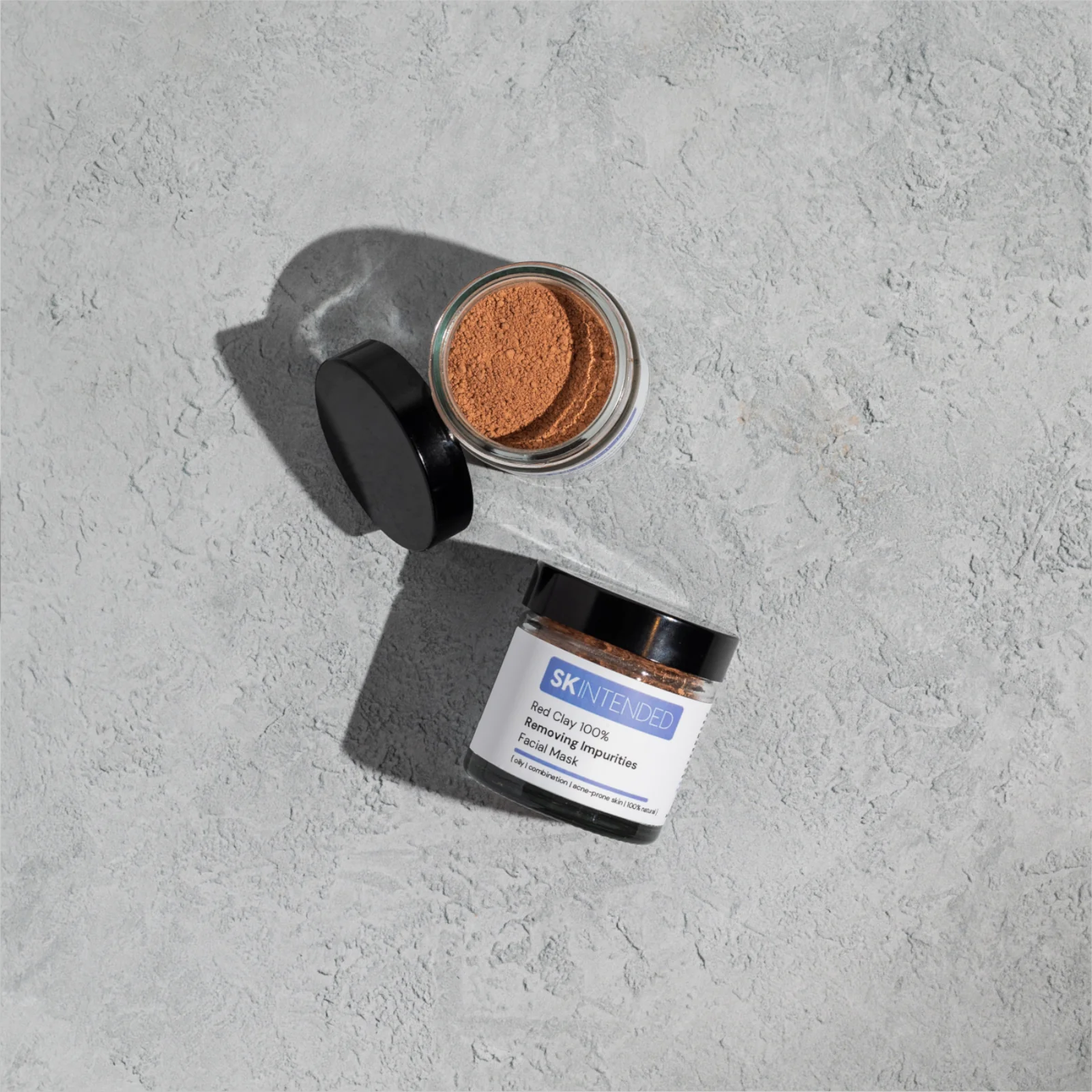 Skintended Red Clay 100% Removing Impurities Facial Mask - Image 3