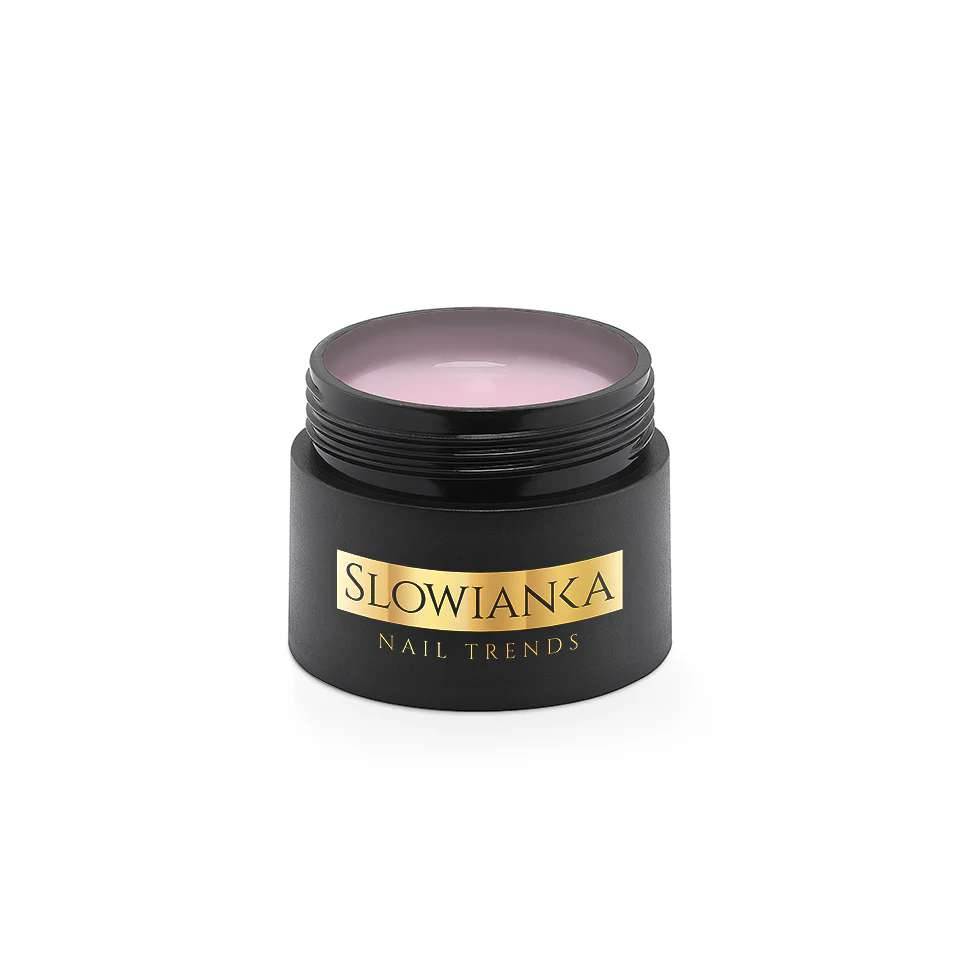 Slowianka Combi Rose Half Cover Builder Gel - Ideal Tixotropic