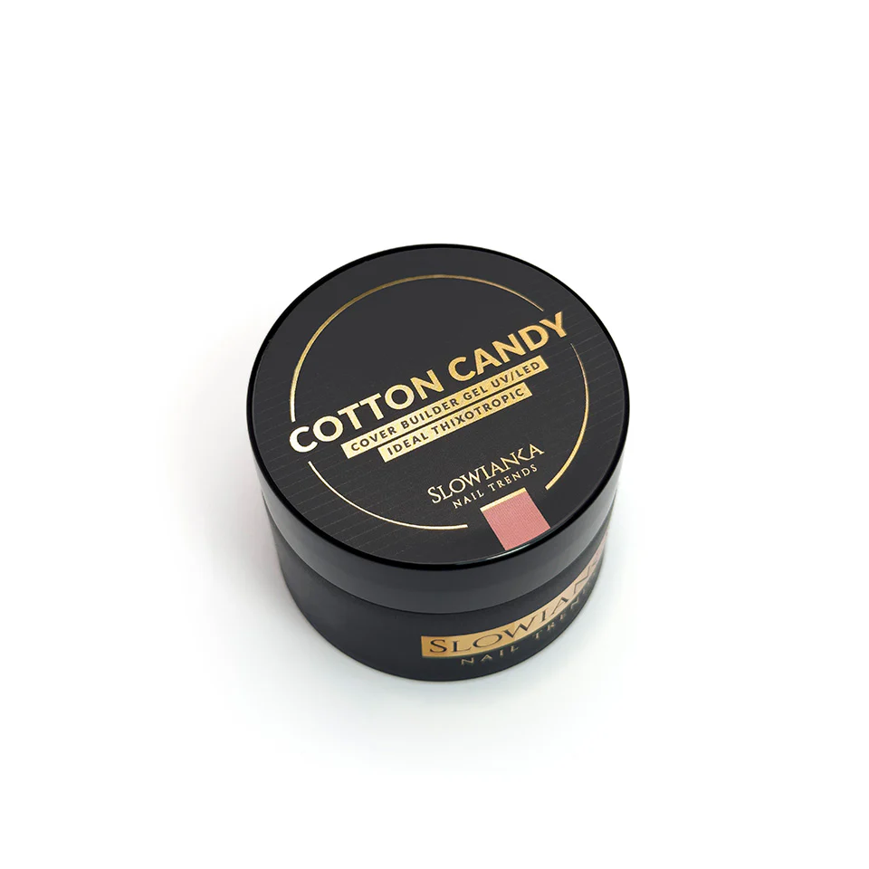 Slowianka Cotton Candy Cover Builder Gel - Ideal Tixotropic - Image 3