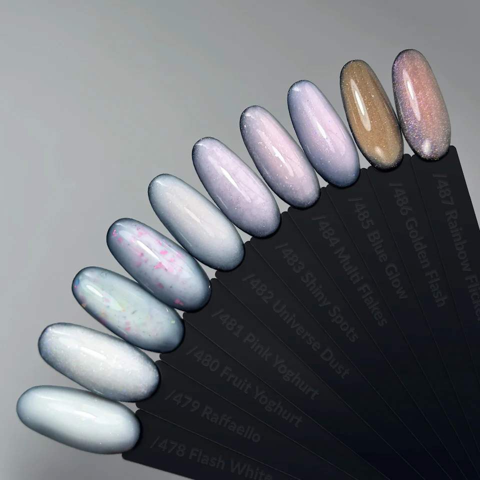 Slowianka Gel Polish 484 Multi Flakes - Image 3