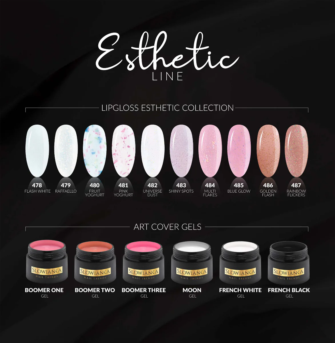 Slowianka Gel Polish 487 Rainbow Flickers - Image 4