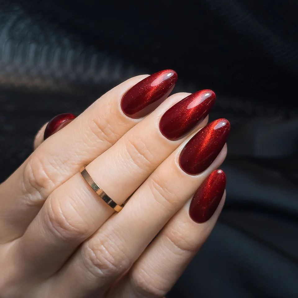 Slowianka Gel Polish 515 Red Snake Eye - Image 2