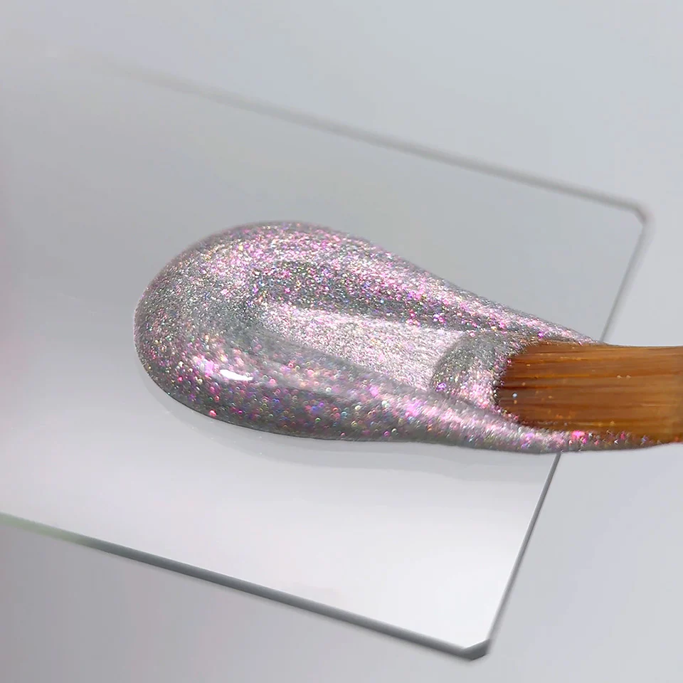 Slowianka Tiny Pink Holo Decoration Powder Dust - Image 3