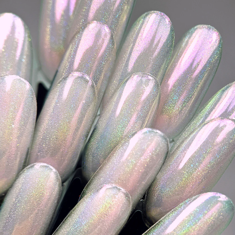 Slowianka Tiny Pink Holo Decoration Powder Dust - Image 4