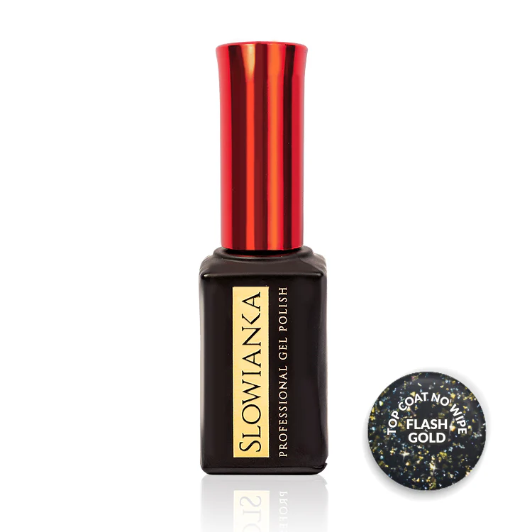 Slowianka Top Coat No Wipe Flash Gold