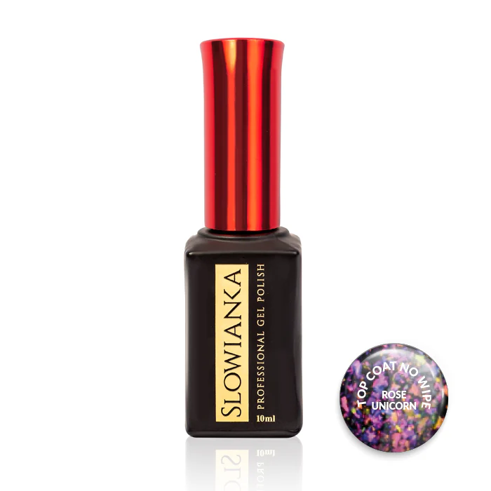 Slowianka Top Coat No Wipe Unicorn Rose