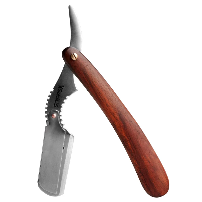 Snippex Professional Shaving Razor 129 Shavette Wood