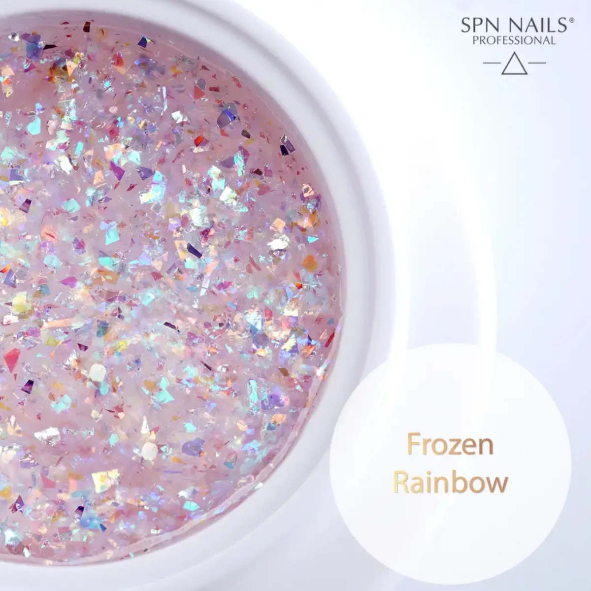 SPN Nails Acryl-O!-Gel Acrylic Gel Frozen Rainbow - Image 3