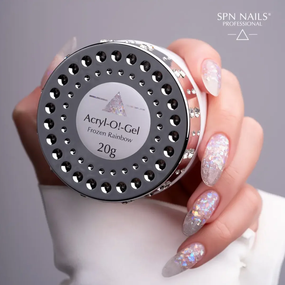 SPN Nails Acryl-O!-Gel Acrylic Gel Frozen Rainbow - Image 6