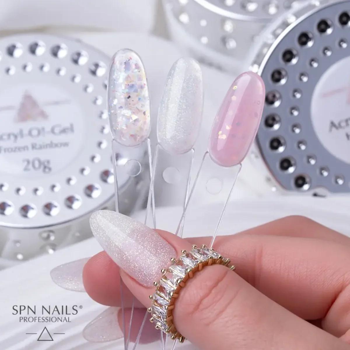SPN Nails Acryl-O!-Gel Acrylic Gel Hexagon 1.0 - Image 4