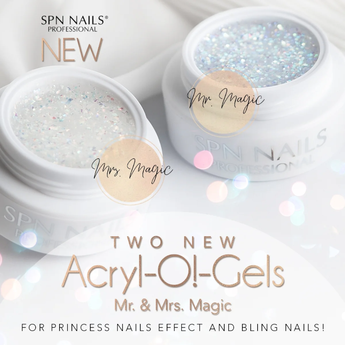 SPN Nails Acryl-O!-Gel Acrylic Gel Mr. Magic - Image 6