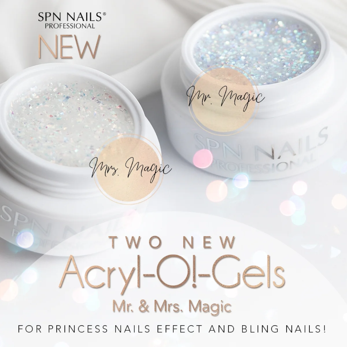 SPN Nails Acryl-O!-Gel Acrylic Gel Mrs. Magic - Image 6