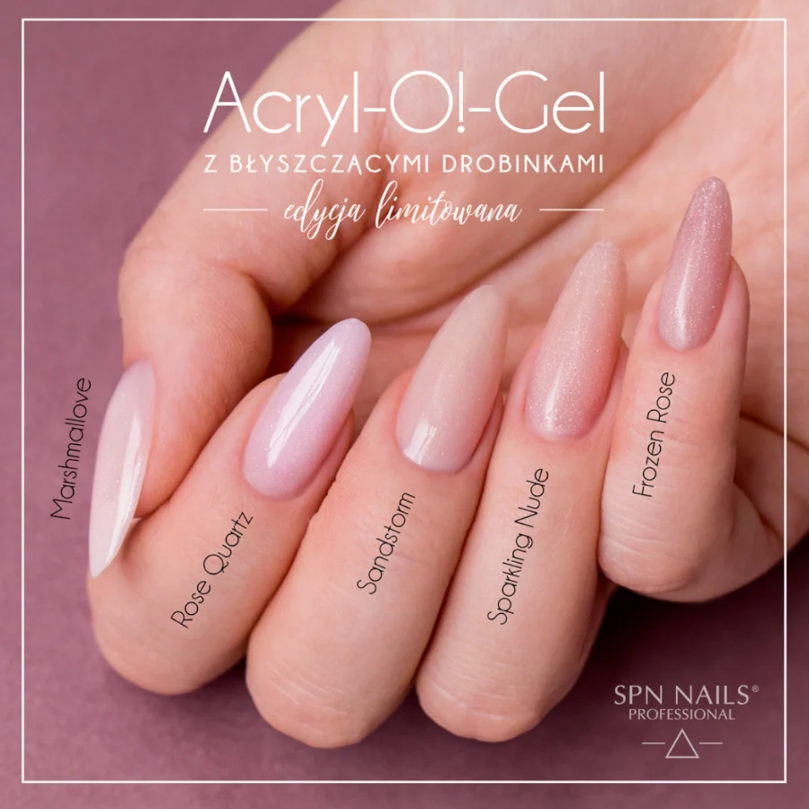 SPN Nails Acryl-O!-Gel Acrylic Gel Rose Quartz - Image 7