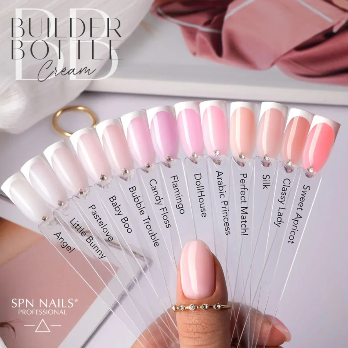 SPN Nails Builder Bottle Cream Baby Boo - Image 3